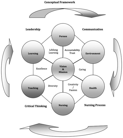 Nursing Framework Diagram