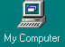 Computer with words "My Computer."