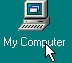 Computer with the words "My Computer."