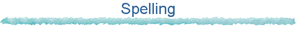 Spelling