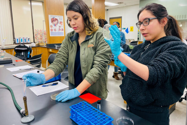 Photo of Shuli-Zhang-Microbiology_students