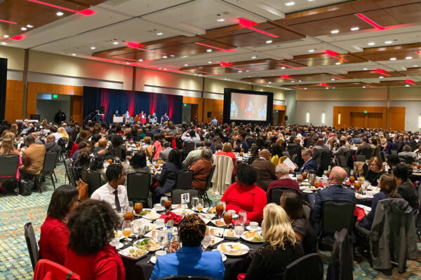 Photo of Nashville State Foundation and President Jackson meeting with Urban League