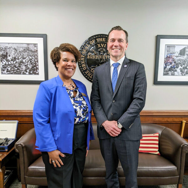 Dr. Jackson connecting with members of the Tennessee General Assembly