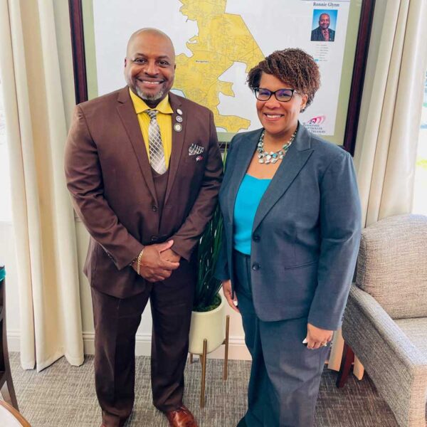 Dr. Jackson connecting with members of the Tennessee General Assembly