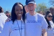 SGA-Senator-Mickline-Iradukunda-with-President-Bill-Clinton