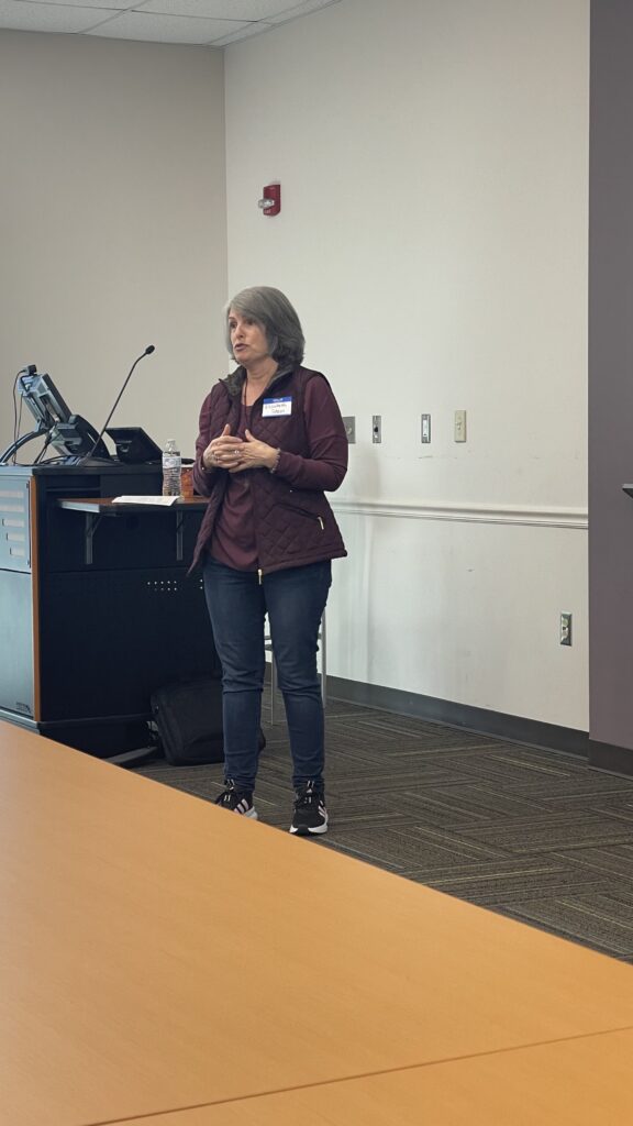 Dr. Stein presenting