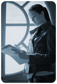 Picture of Woman by Window